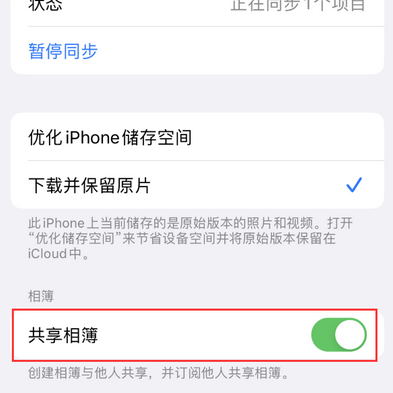 普定苹果手机维修分享在iPhone上找不到共享相簿怎么办 